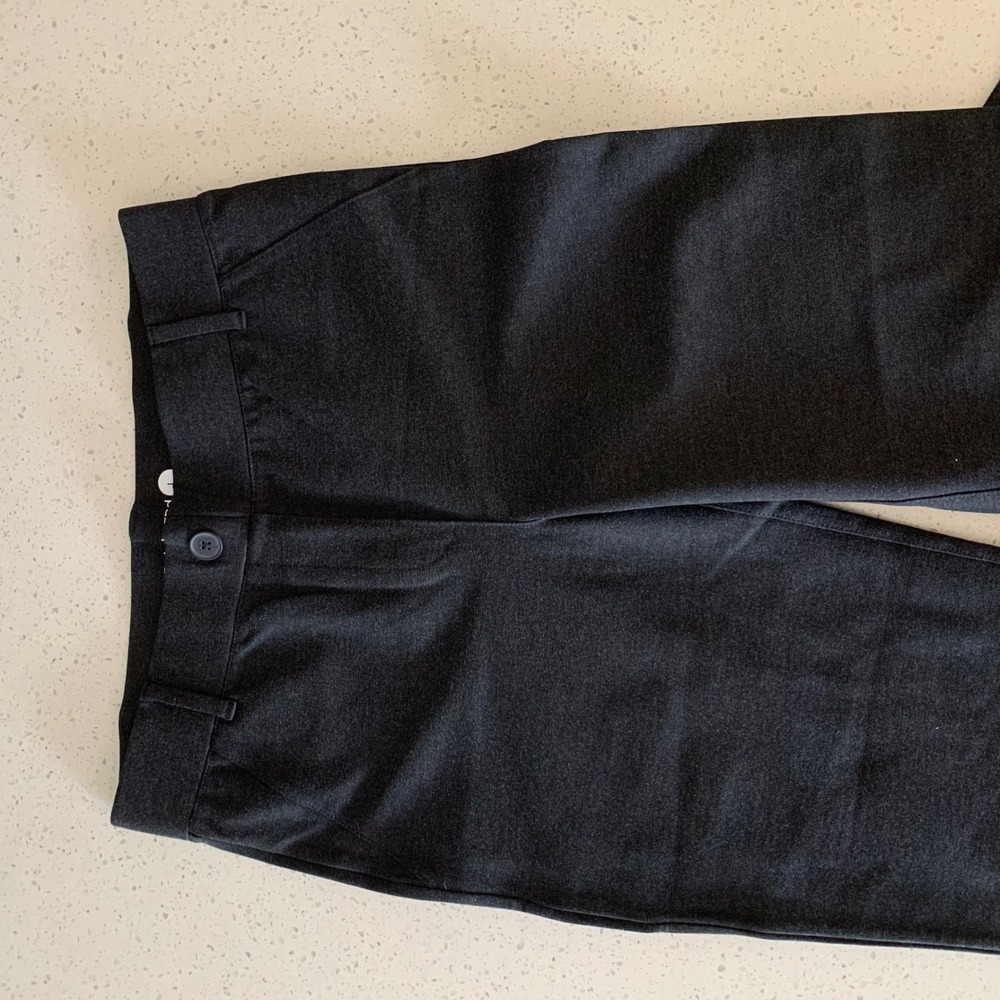 Betabrand Dress Pant‎ Yoga Pants Charcoal Gray Straight Leg Large W0076-CHL - Picture 3 of 5